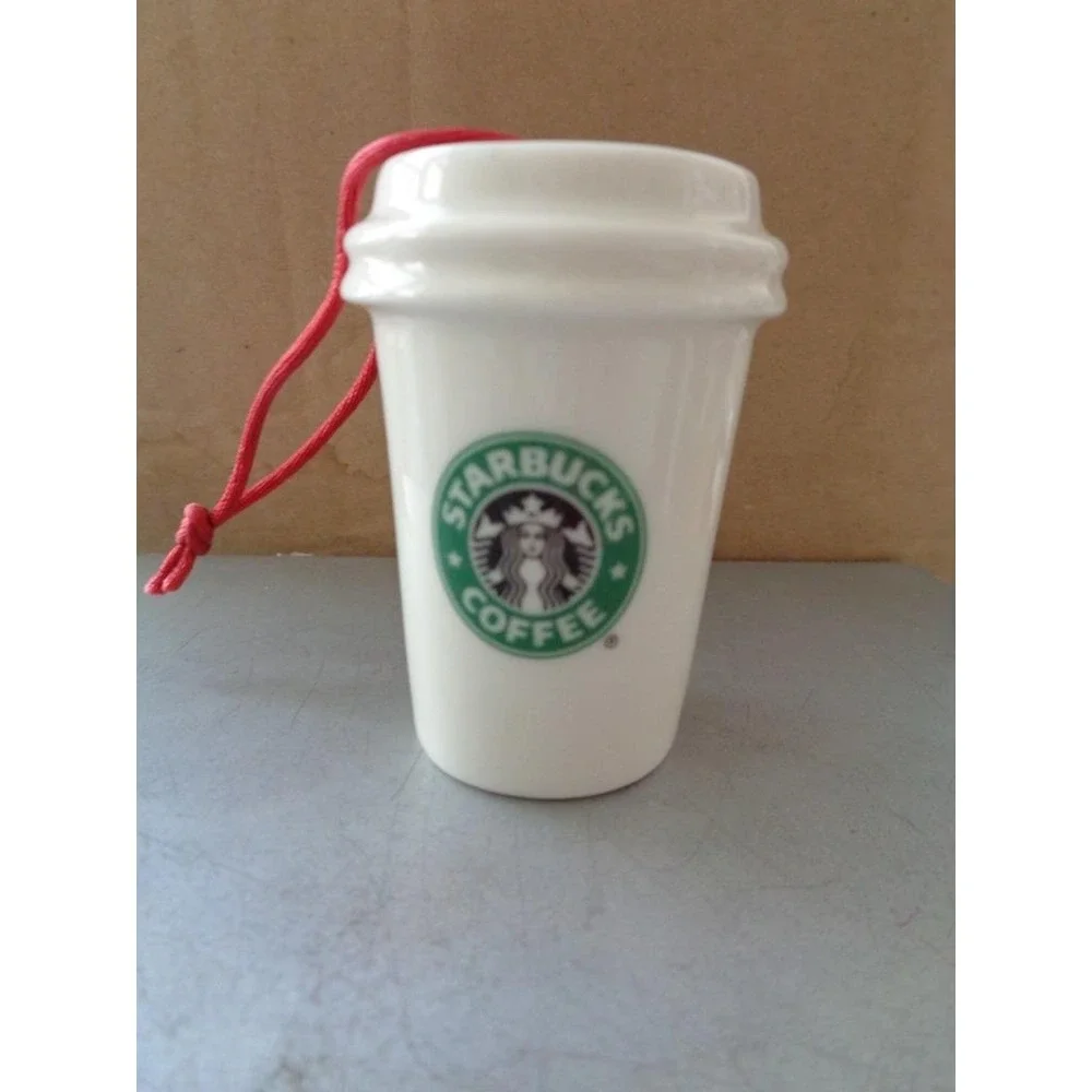 Starbucks Christmas Ornament 2006 White Siren Logo